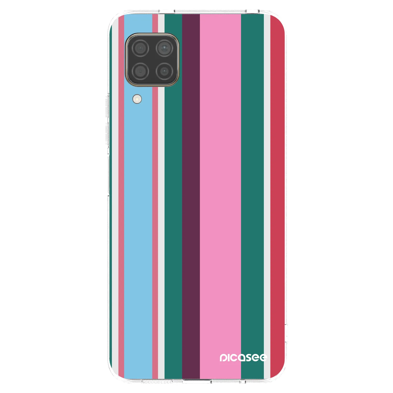Picasee silikonowe przeźroczyste etui na Huawei P40 Lite - Cabana club