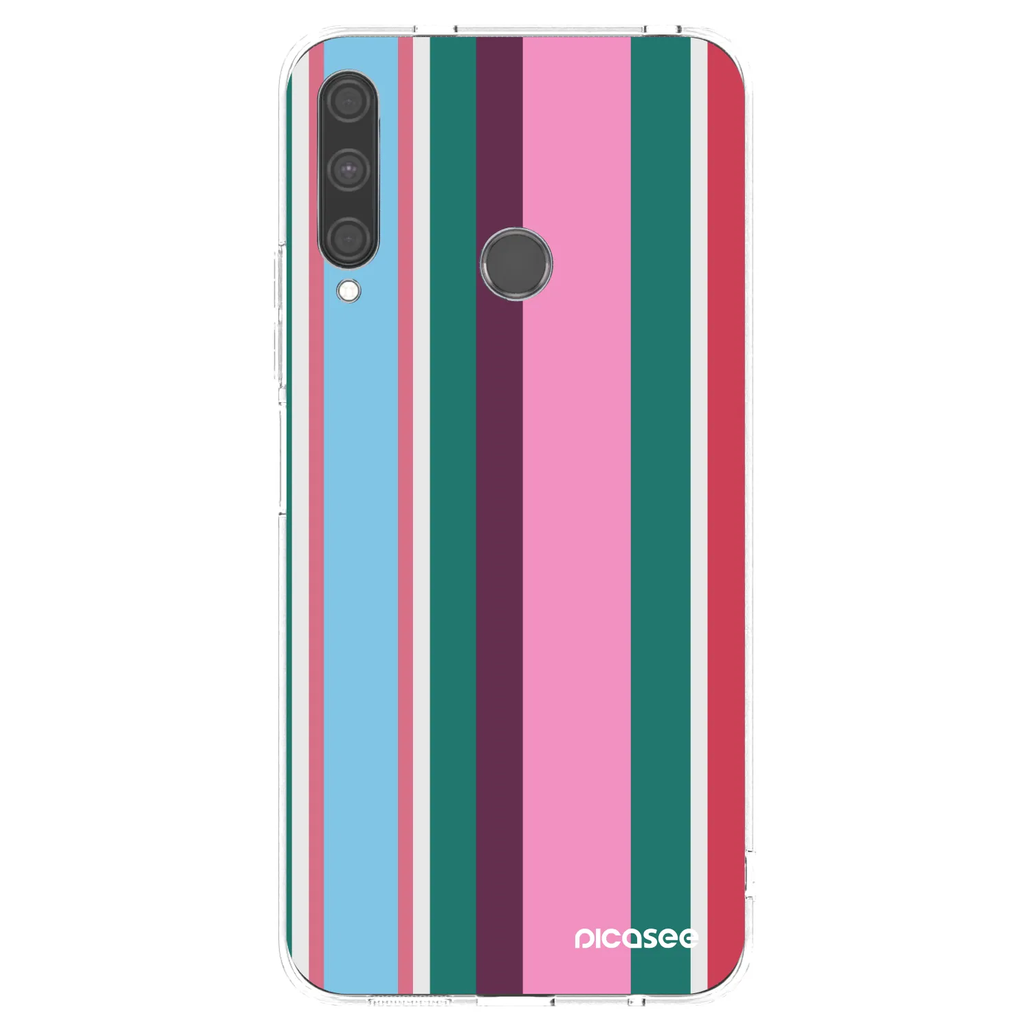 Picasee silikonowe przeźroczyste etui na Huawei P40 Lite E - Cabana club
