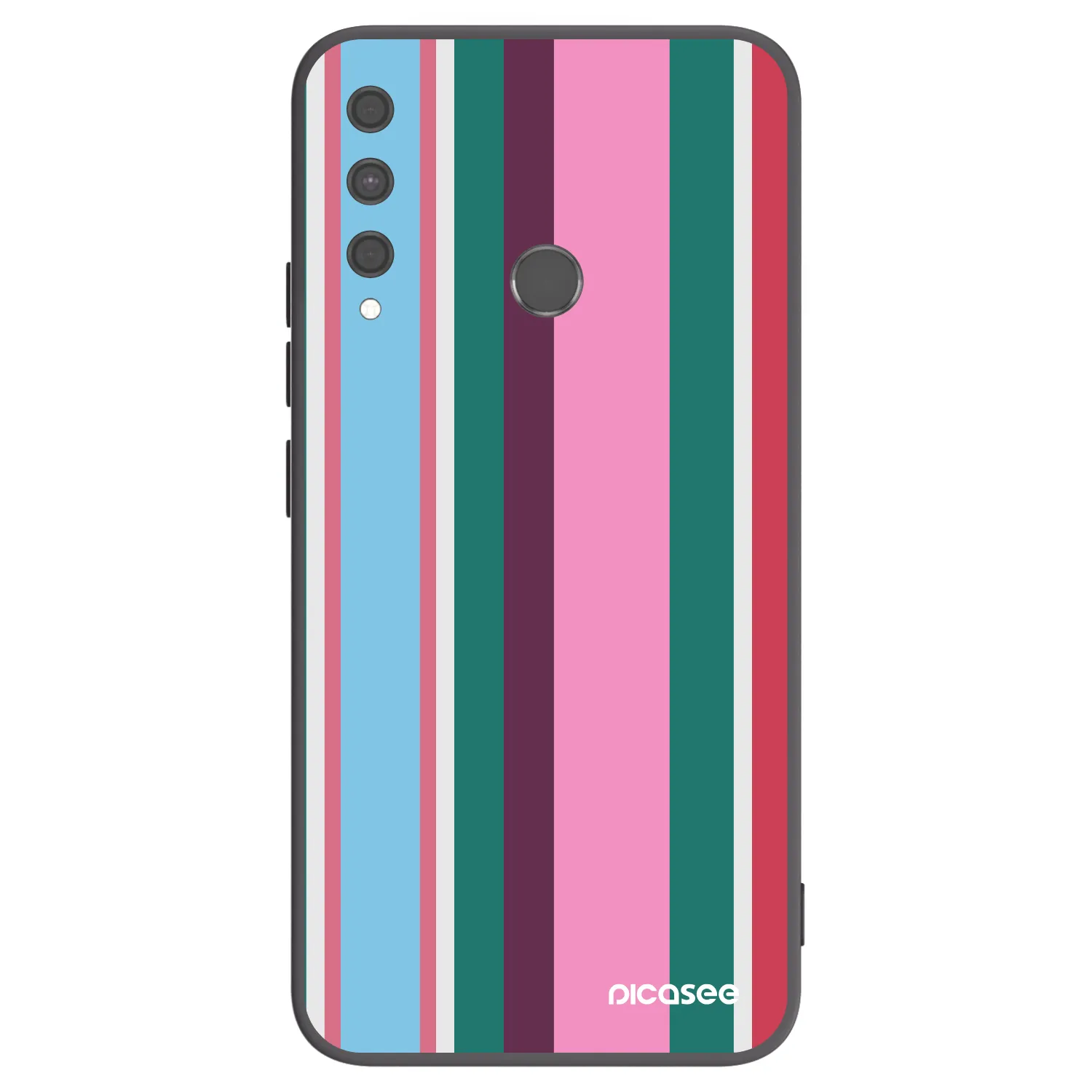 Picasee silikonowe czarne etui na Huawei P40 Lite E - Cabana club