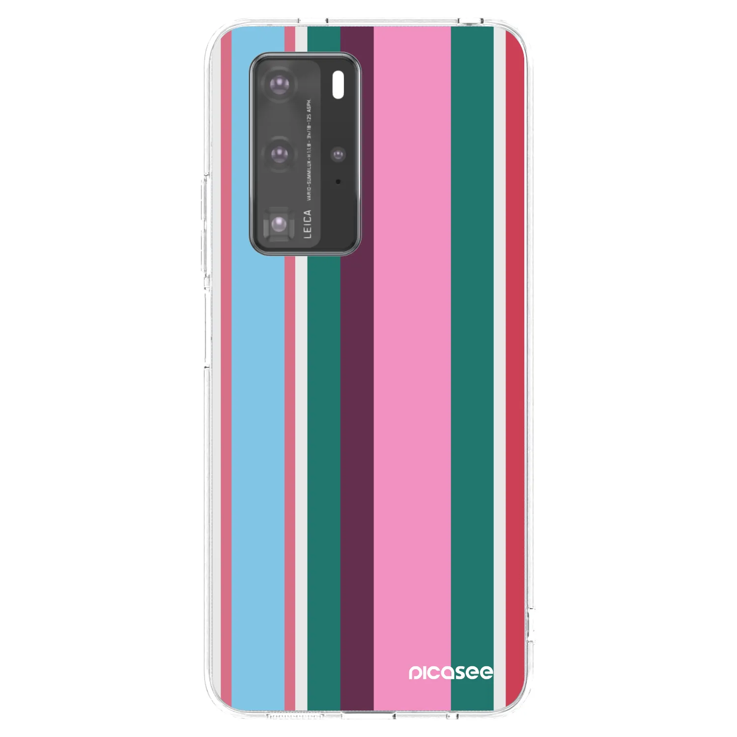 Picasee silikonowe przeźroczyste etui na Huawei P40 Pro - Cabana club