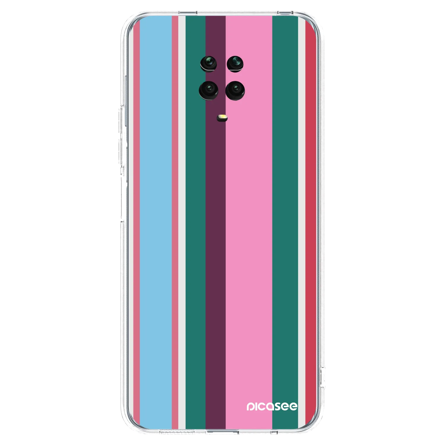 Picasee silikonowe przeźroczyste etui na Xiaomi Redmi Note 9 Pro - Cabana club