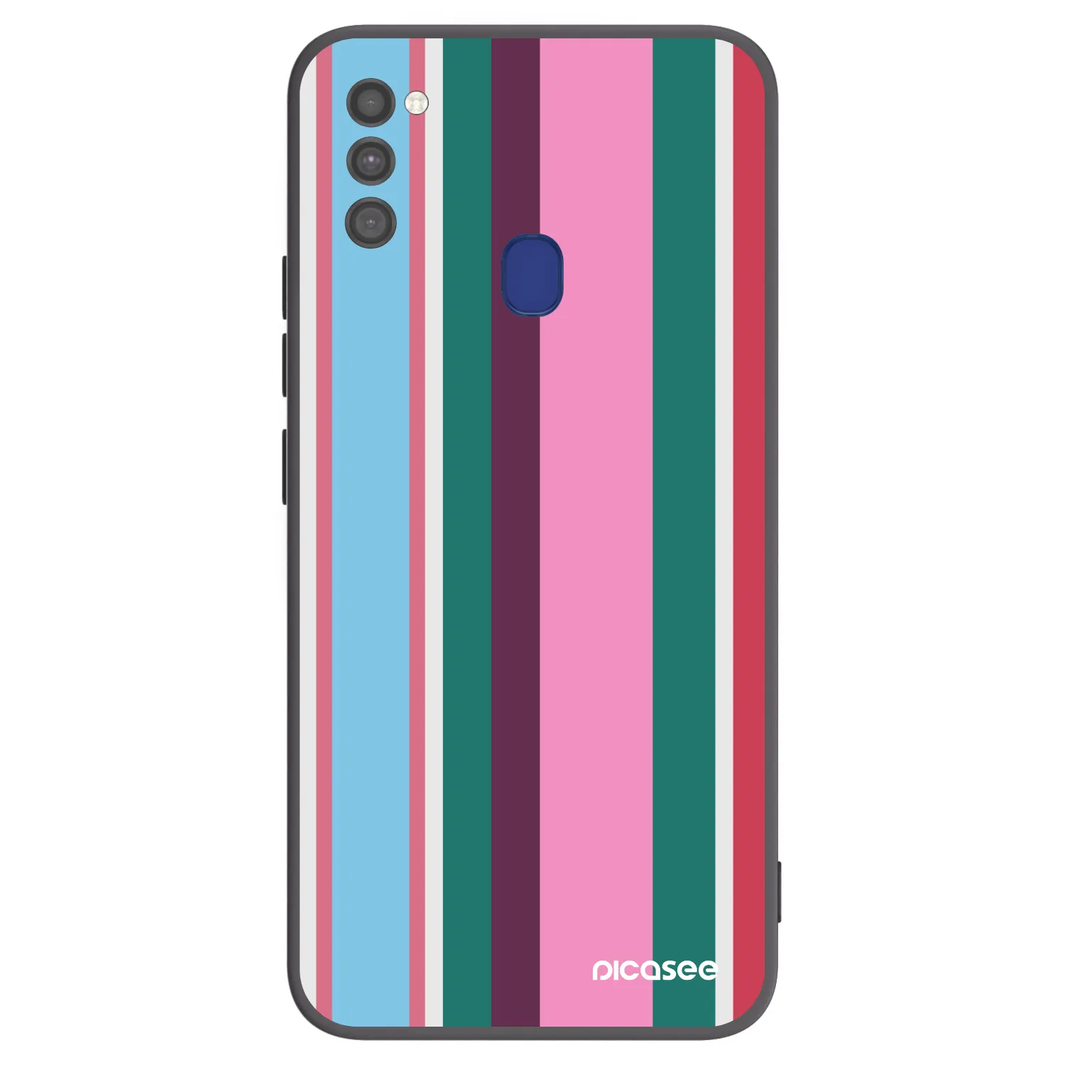 Picasee silikonowe czarne etui na Samsung Galaxy M21 M215F - Cabana club