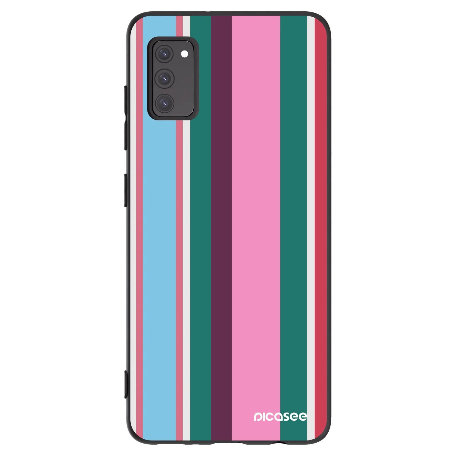 Picasee silikonowe czarne etui na Samsung Galaxy A41 A415F - Cabana club