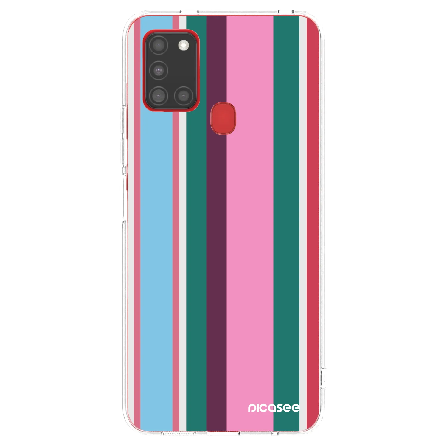 Picasee silikonowe przeźroczyste etui na Samsung Galaxy A21s - Cabana club