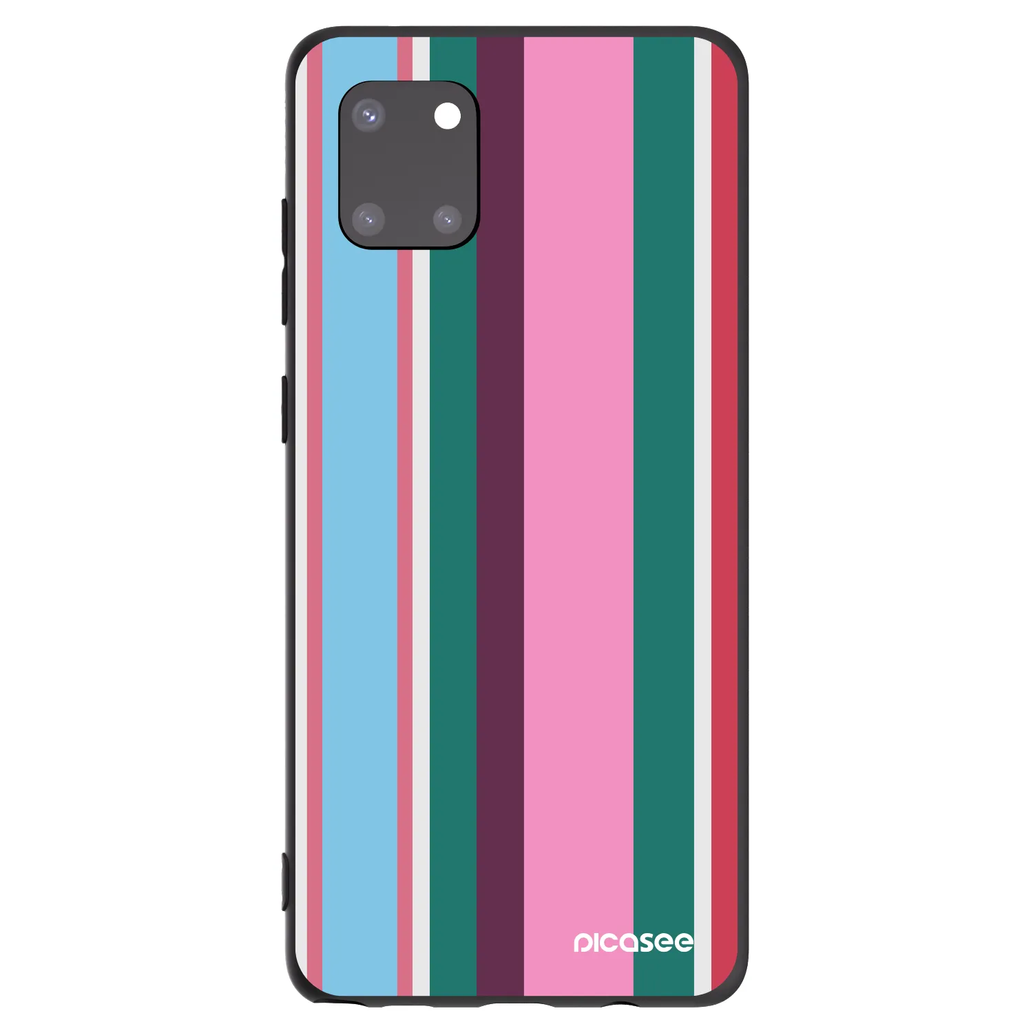 Picasee silikonowe czarne etui na Samsung Galaxy Note 10 Lite N770F - Cabana club