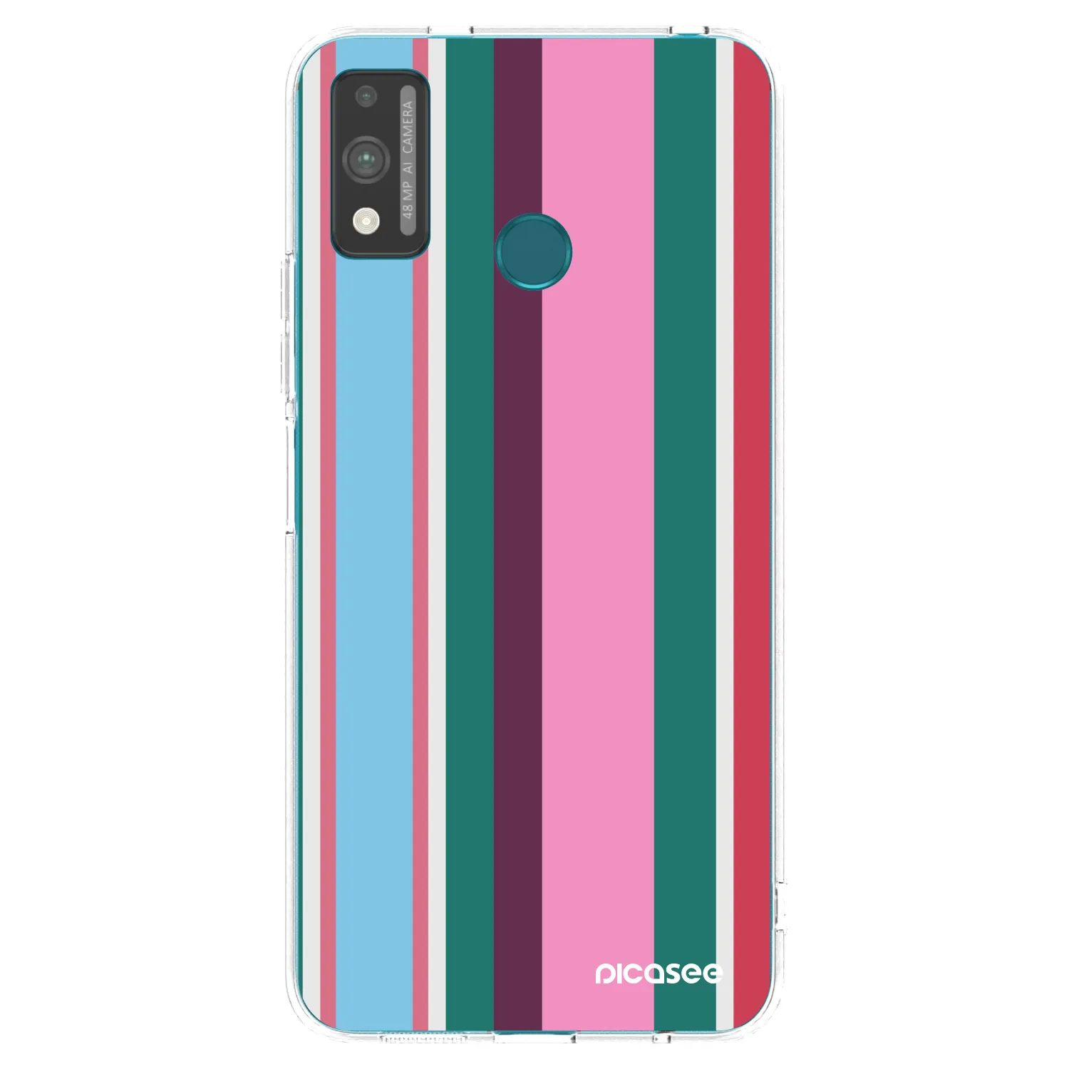 Picasee silikonowe przeźroczyste etui na Honor 9X Lite - Cabana club
