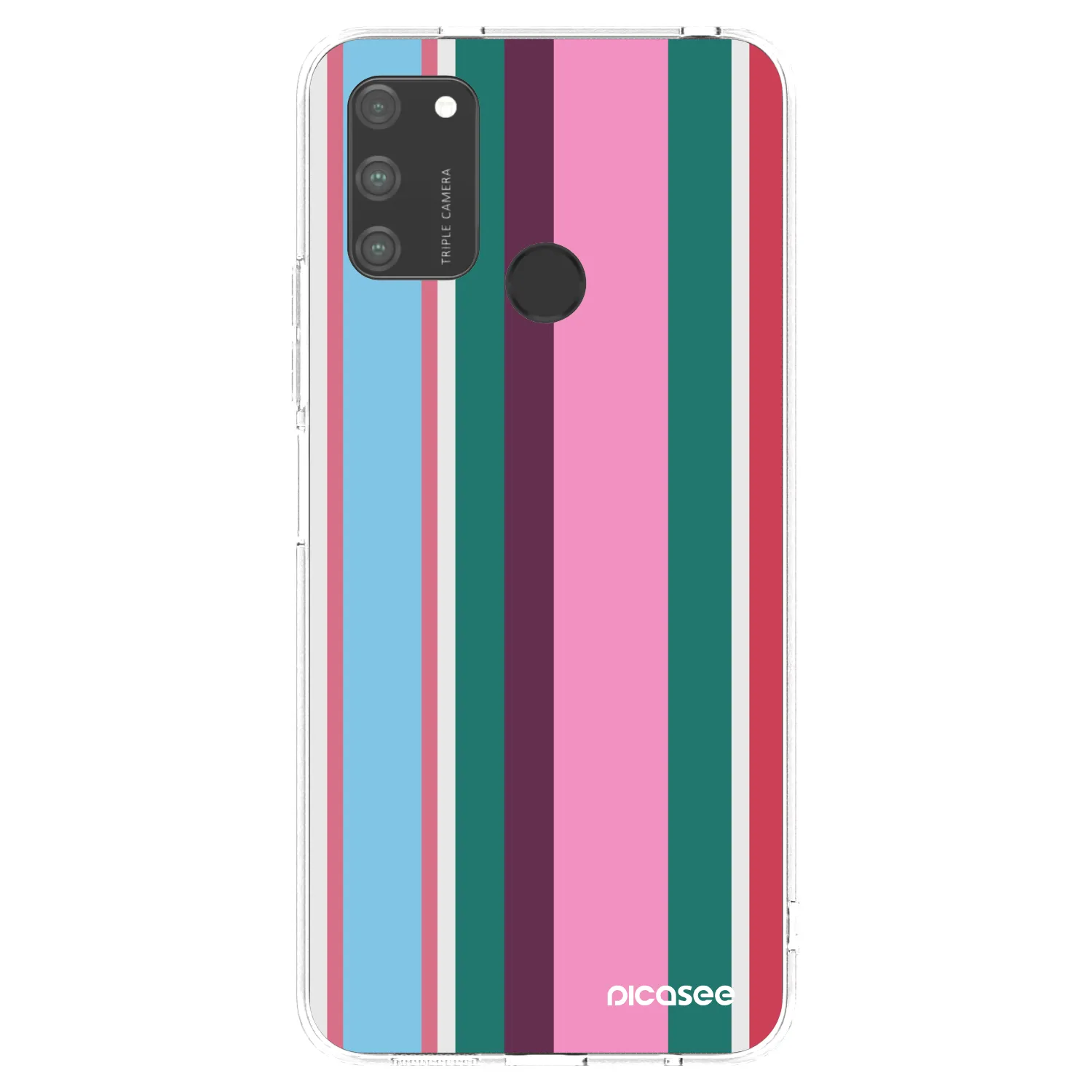 Picasee silikonowe przeźroczyste etui na Honor 9A - Cabana club