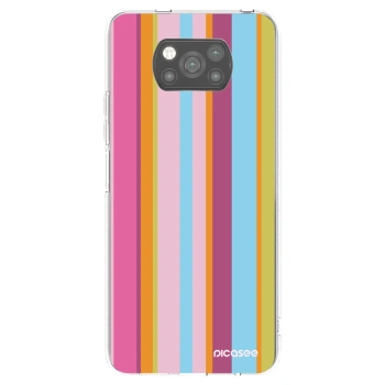 Picasee silikonowe czarne etui na Xiaomi Poco X3 - Golden hour