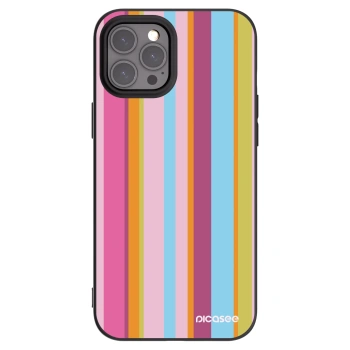 Picasee silikonowe czarne etui na Apple iPhone 12 Pro Max - Golden hour