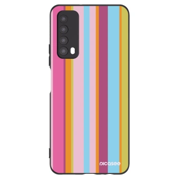 Picasee silikonowe czarne etui na Huawei P Smart 2021 - Golden hour