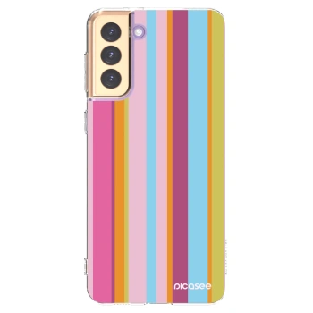 Picasee silikonowe przeźroczyste etui na Samsung Galaxy S21+ 5G G996F - Golden hour