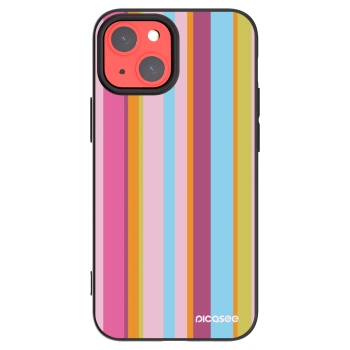 Picasee silikonowe czarne etui na Apple iPhone 13 mini - Golden hour