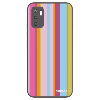 Picasee silikonowe czarne etui na Xiaomi Redmi Note 10 5G - Golden hour
