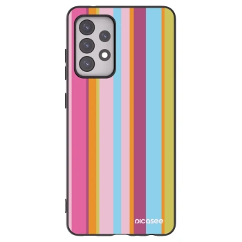 Picasee silikonowe czarne etui na Samsung Galaxy A52s 5G A528B - Golden hour