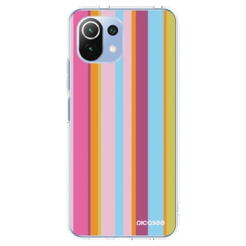 Picasee silikonowe przeźroczyste etui na Xiaomi 11 Lite 5G NE - Golden hour