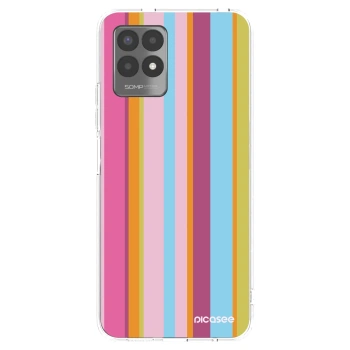 Picasee silikonowe przeźroczyste etui na Realme 8i - Golden hour