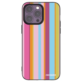 Picasee silikonowe czarne etui na Apple iPhone 14 Pro Max - Golden hour
