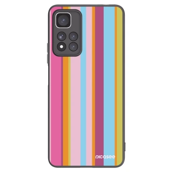 Picasee silikonowe czarne etui na Xiaomi Redmi Note 11 Pro+ 5G - Golden hour