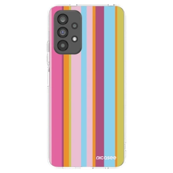 Picasee silikonowe przeźroczyste etui na Samsung Galaxy A73 5G - Golden hour