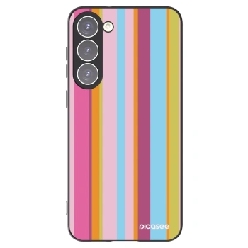Picasee silikonowe czarne etui na Samsung Galaxy S23+ 5G - Golden hour