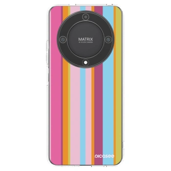 Picasee silikonowe przeźroczyste etui na Honor Magic5 Lite 5G - Golden hour