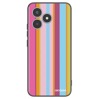 Picasee silikonowe czarne etui na Realme C53 - Golden hour