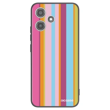 Picasee silikonowe czarne etui na Xiaomi Redmi 12 5G - Golden hour
