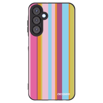 Picasee silikonowe czarne etui na Samsung Galaxy A25 A256B 5G - Golden hour