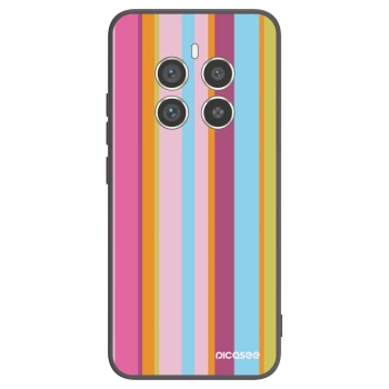 Picasee silikonowe czarne etui na Realme 12 Pro 5G - Golden hour