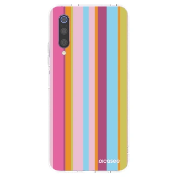Picasee silikonowe przeźroczyste etui na Xiaomi Mi 9 - Golden hour