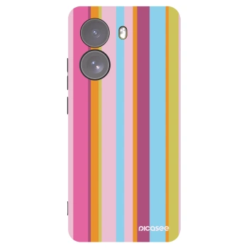 Picasee silikonowe czarne etui na Xiaomi Poco X7 - Golden hour
