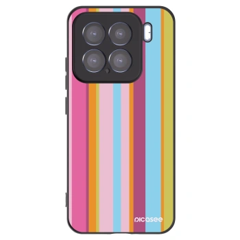 Picasee silikonowe czarne etui na Xiaomi 15 - Golden hour