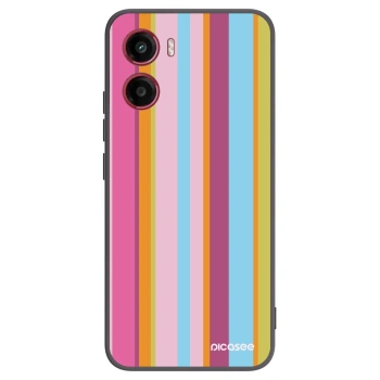 Picasee silikonowe czarne etui na Motorola Moto G05 - Golden hour