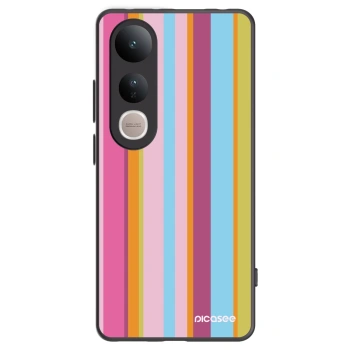 Picasee silikonowe czarne etui na Vivo V50 Lite 5G - Golden hour