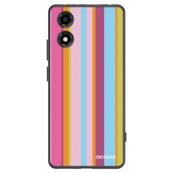 Picasee silikonowe czarne etui na Motorola Moto E14 - Golden hour