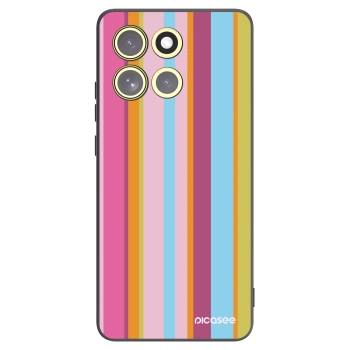 Picasee silikonowe czarne etui na Motorola Moto G86 5G - Golden hour
