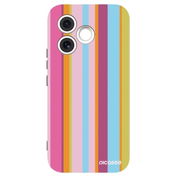 Picasee silikonowe czarne etui na Honor 600 Lite - Golden hour