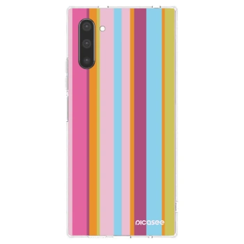 Picasee silikonowe przeźroczyste etui na Samsung Galaxy Note 10 N970F - Golden hour