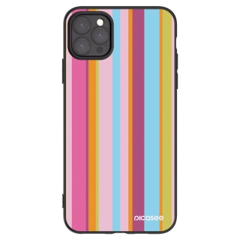 Picasee silikonowe czarne etui na Apple iPhone 11 Pro Max - Golden hour