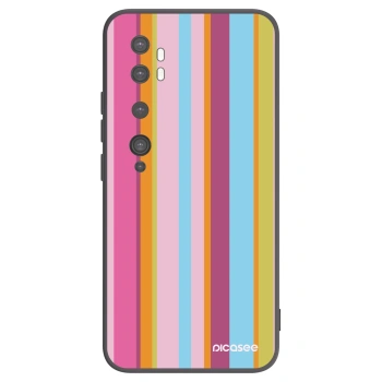 Picasee silikonowe czarne etui na Xiaomi Mi Note 10 (Pro) - Golden hour