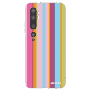 Picasee silikonowe przeźroczyste etui na Xiaomi Mi Note 10 (Pro) - Golden hour