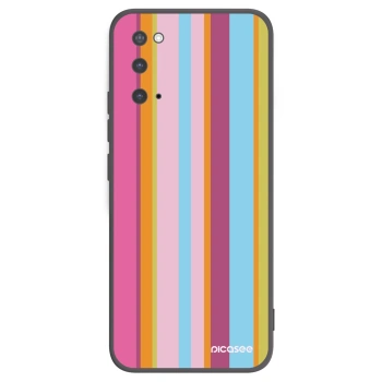Picasee silikonowe czarne etui na Samsung Galaxy S20 G980F - Golden hour