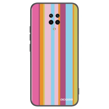 Picasee silikonowe czarne etui na Xiaomi Redmi Note 9 Pro - Golden hour