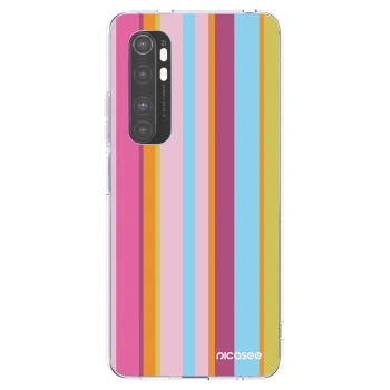 Picasee silikonowe przeźroczyste etui na Xiaomi Mi Note 10 Lite - Golden hour