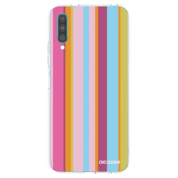Picasee silikonowe przeźroczyste etui na Samsung Galaxy A30s A307F - Golden hour