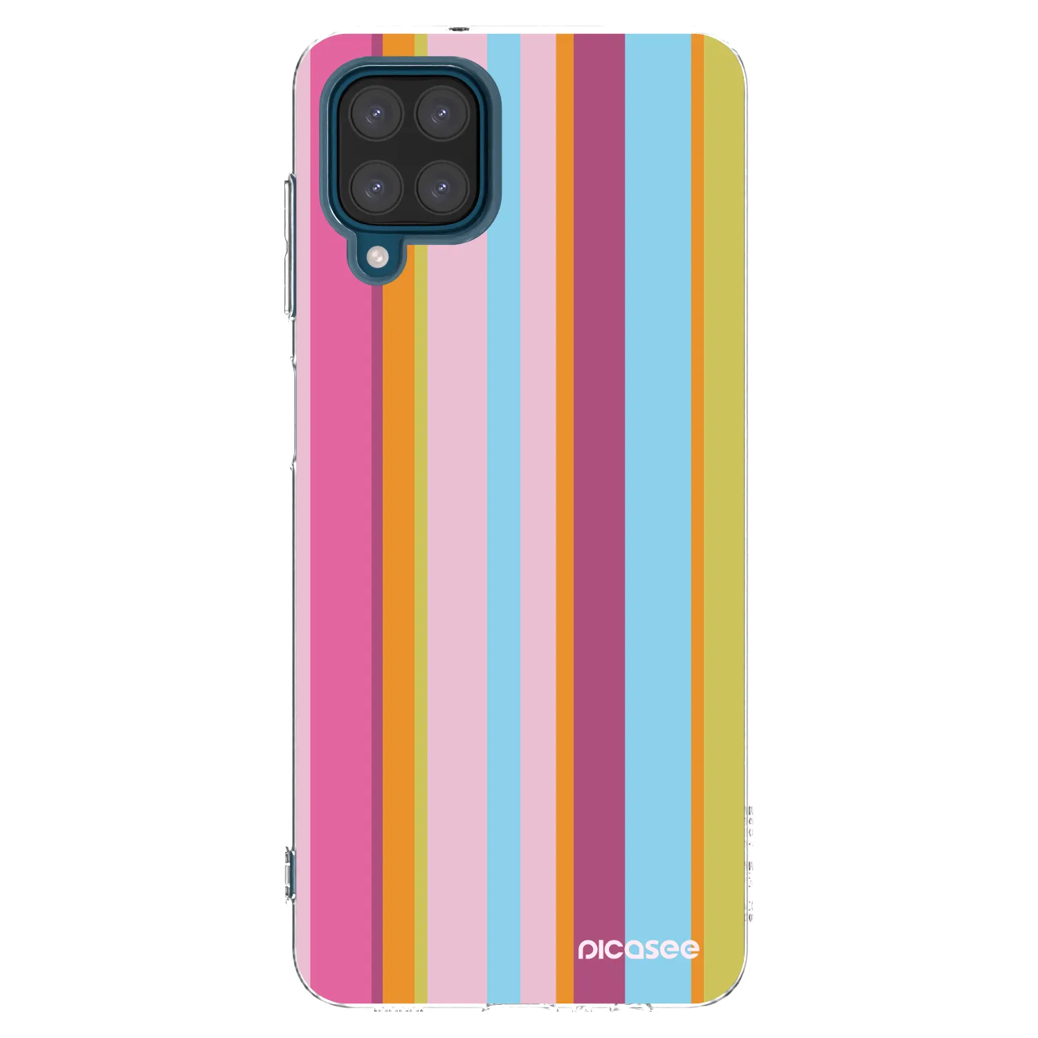 Picasee silikonowe przeźroczyste etui na Samsung Galaxy A12 A125F - Golden hour