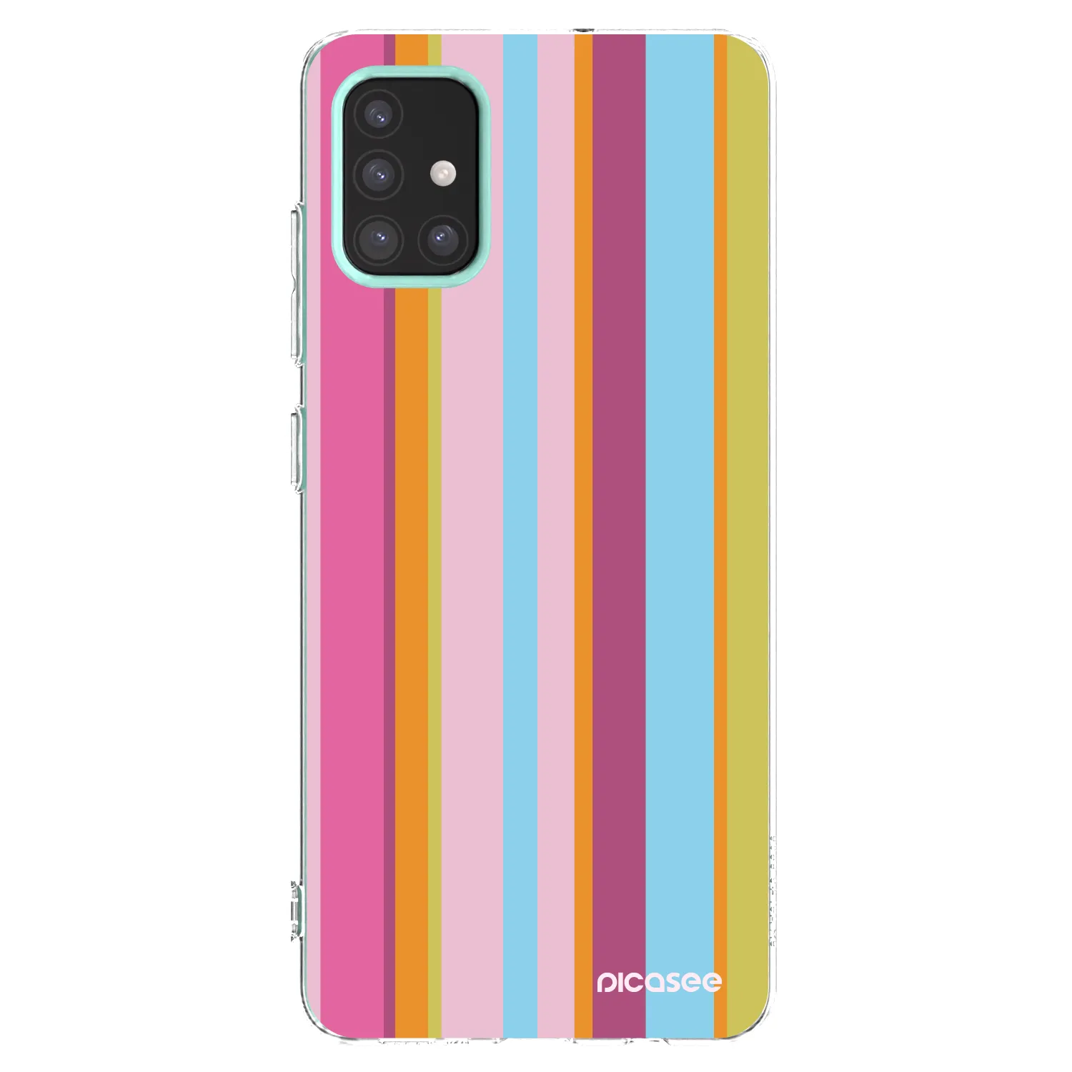 Picasee silikonowe przeźroczyste etui na Samsung Galaxy M31s - Golden hour
