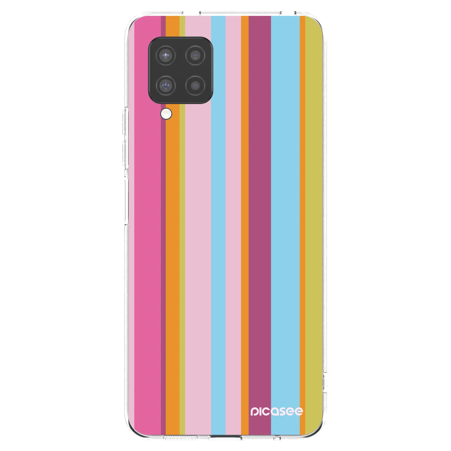 Picasee silikonowe przeźroczyste etui na Samsung Galaxy A42 A426B - Golden hour
