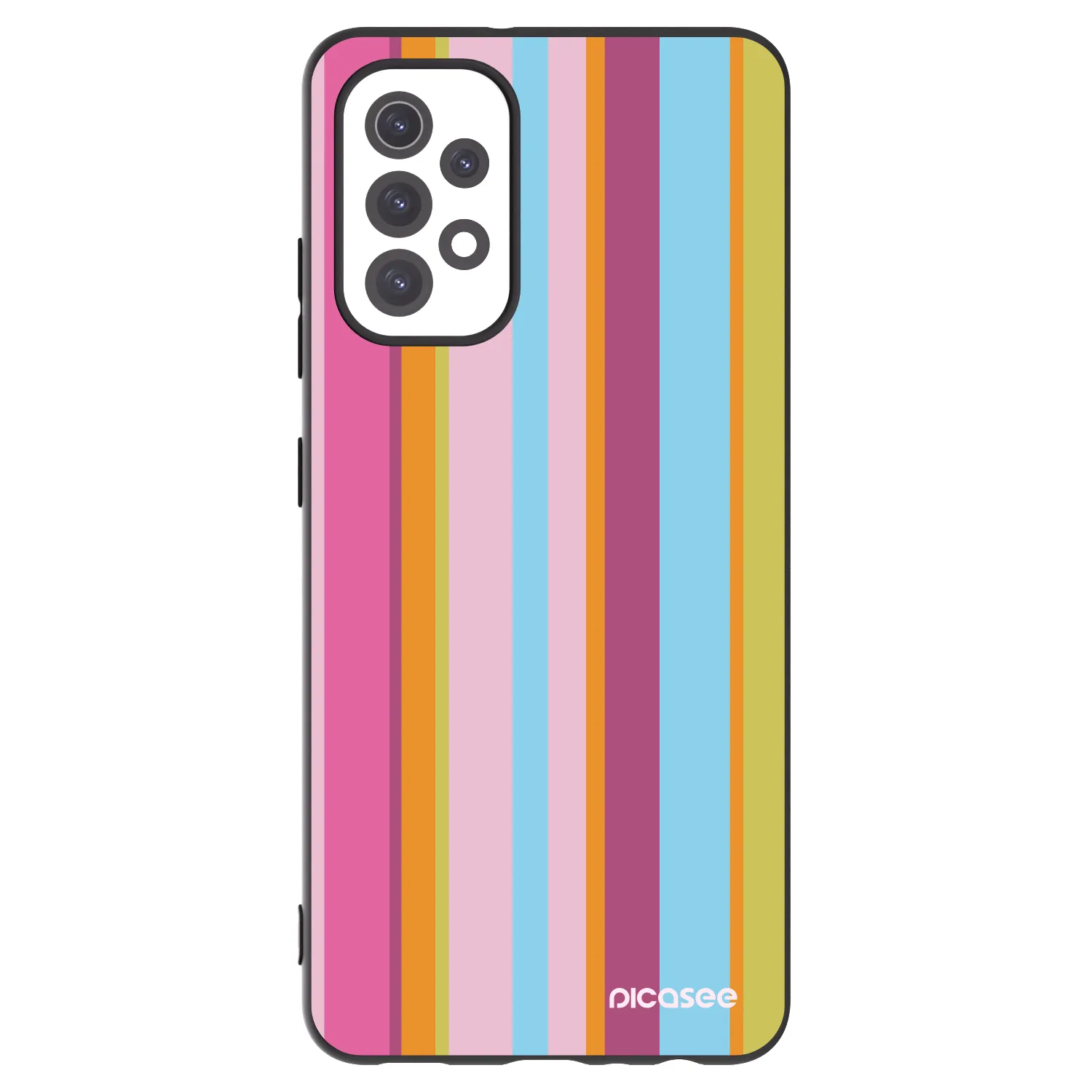 Picasee silikonowe czarne etui na Samsung Galaxy A32 5G A326B - Golden hour