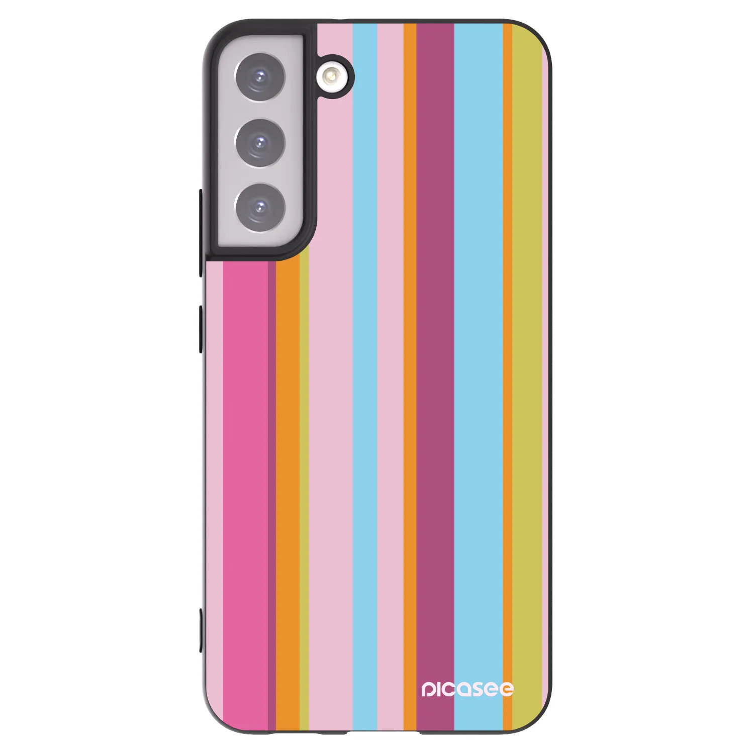 Picasee silikonowe czarne etui na Samsung Galaxy S22+ 5G - Golden hour